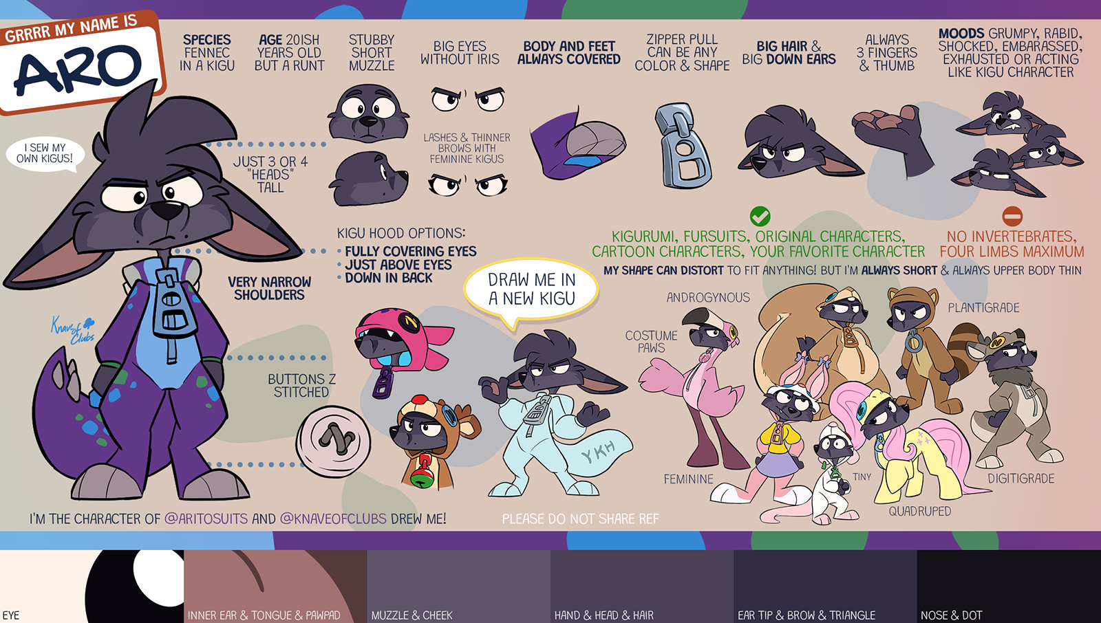 Aro's Reference Sheet